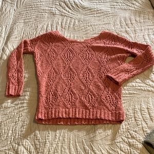 Pins and needs diamond sweater